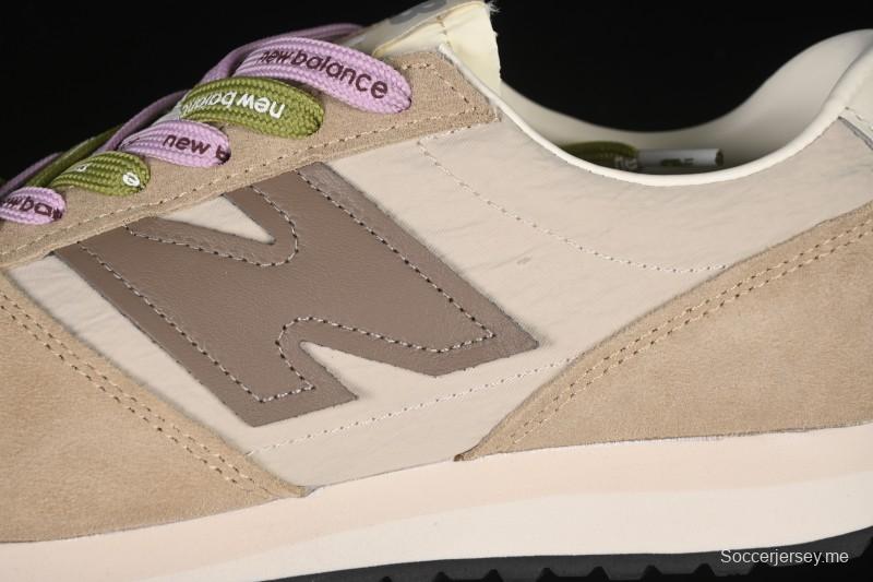 حذاء كاجوال من سلسلة نيو بالانس 471 من القماش والجلد المقسم من نيو بالانس - U471AI
