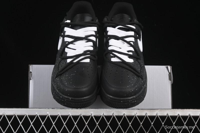 حذاء نايك اير فورس 1'07 منخفض أبيض مرصع بالنجوم - ZH0316-090