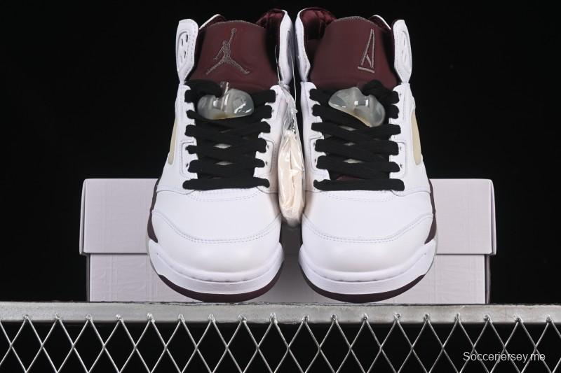 حذاء كرة السلة نايك ايه ما مانيير x اير جوردان 5 ريترو بتصميم بنفسجي أوري - IB1528-100