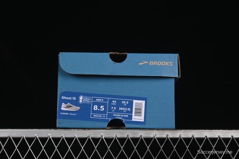 حذاء الجري الرياضي الكاجوال جوست 15 من بروكس جوست 15 ذو تصميم منخفض ومبطن ومساند مسندة ومريح - 1103931D098