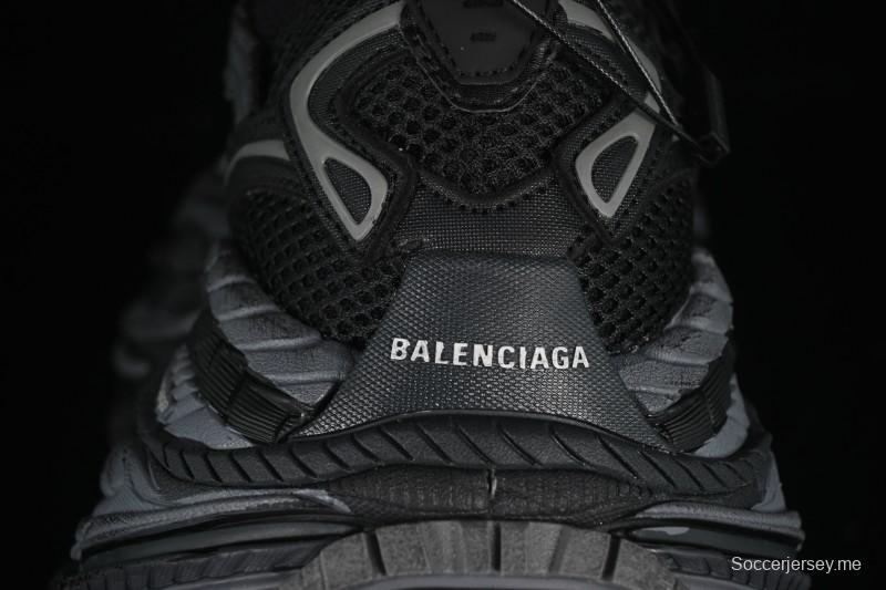 بالنسياغا حذاء بالنسياغا بلاتفورم ذو نعل سميك برباط فوق حذاء كاجوال ريترو - WPLTF1011