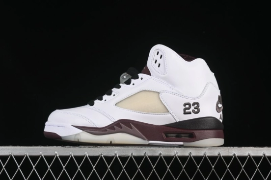 حذاء كرة السلة نايك ايه ما مانيير x اير جوردان 5 ريترو بتصميم بنفسجي أوري - IB1528-100