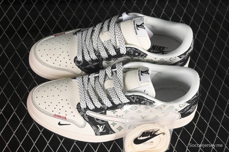 حذاء نايك ترافيس سكوت x Fragment Design x Air Jordan 1 Low OG SP AJ1 AJ1 سنيكرز كاجوال منخفض علوي - YX5066-327