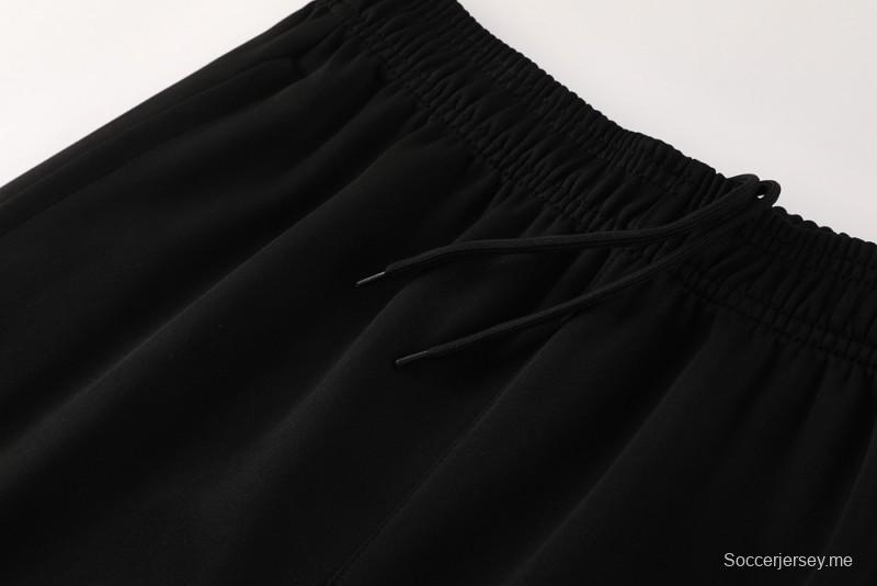 2025 سترة بسحاب كامل أحمر من نايك 2025 + بنطلون طويل