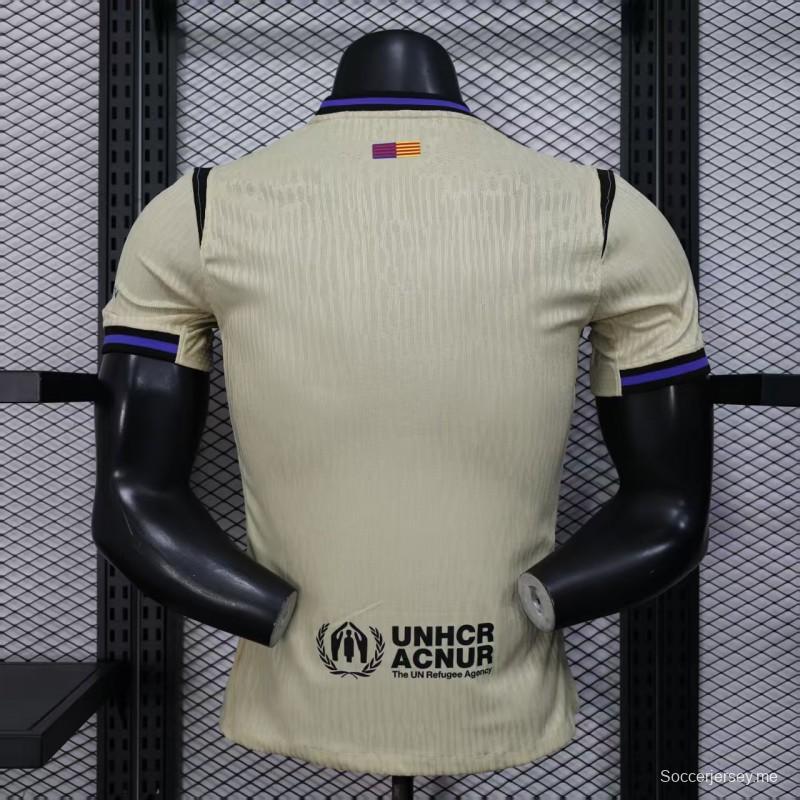 إصدار اللاعب 25/26 قميص برشلونة الخارجي 25/26