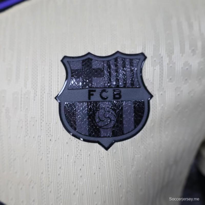 إصدار اللاعب 25/26 قميص برشلونة الخارجي 25/26