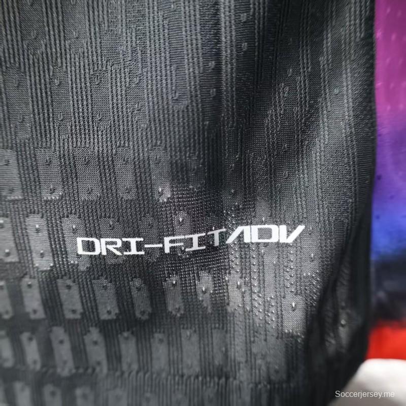 إصدار اللاعب 2025 إنجلترا 2025 قميص بأكمام طويلة أسود اللون أسود اللون