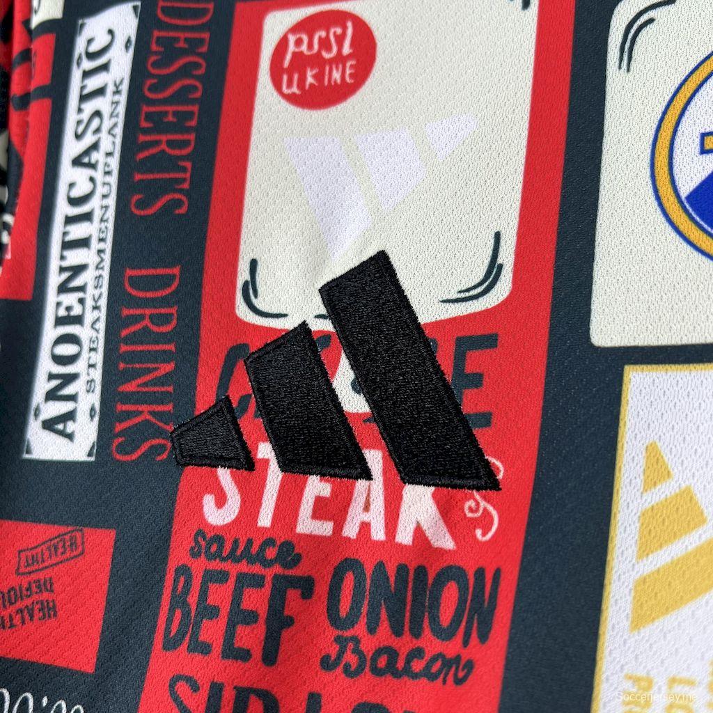 2025/26 قميص ريال مدريد دودل بورد ريال مدريد 2025/26