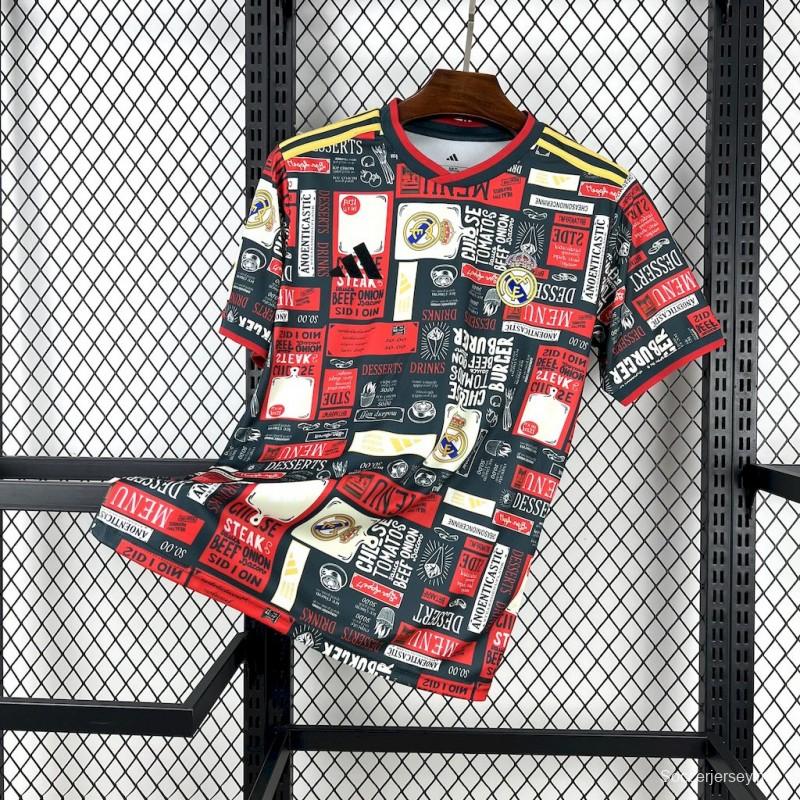 2025/26 قميص ريال مدريد دودل بورد ريال مدريد 2025/26