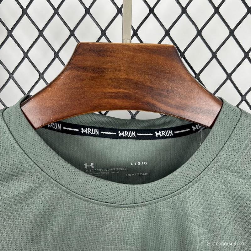 2025 تي شيرت أبيض اللون أبيض من أندر أرمر #1043