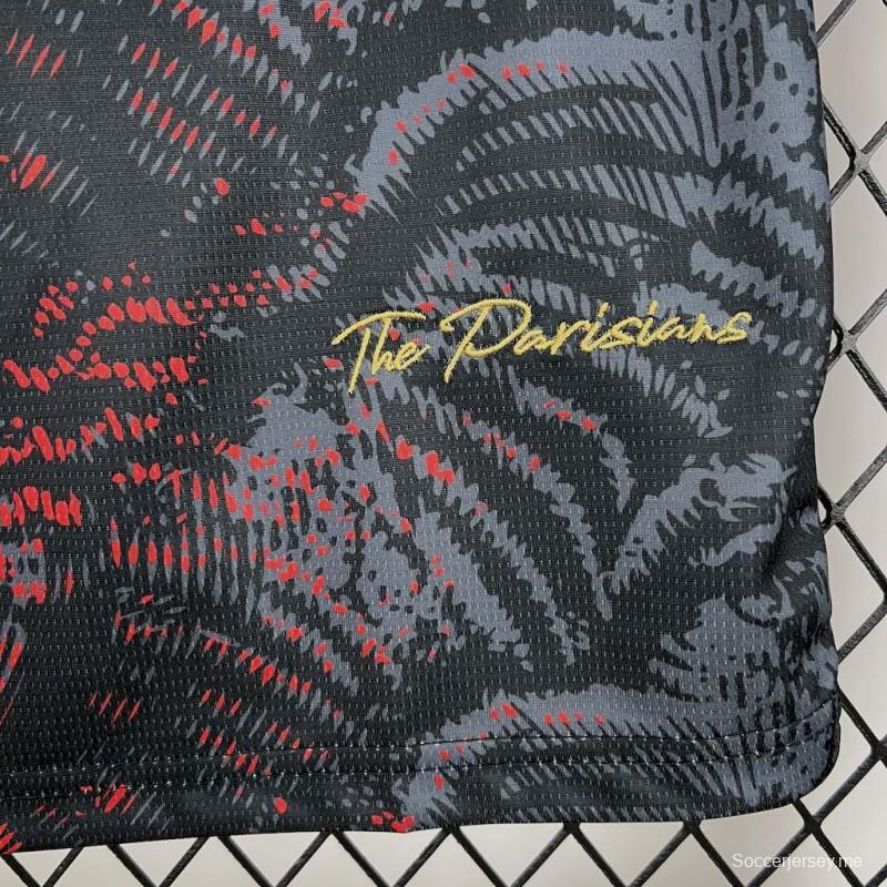 2025/26 باريس سان جيرمان (CAMPEONES DE EUROPA) قميص رمادي