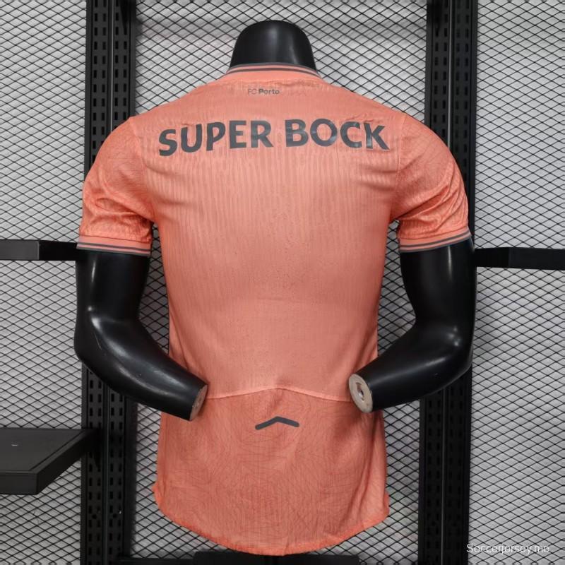 إصدار اللاعب 25/26 قميص بورتو بورتو خارجي وردي اللون الوردي