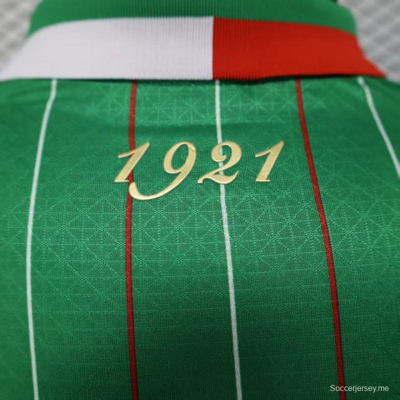إصدار اللاعب 25/26 قميص أخضر بالستينا أخضر 25/26