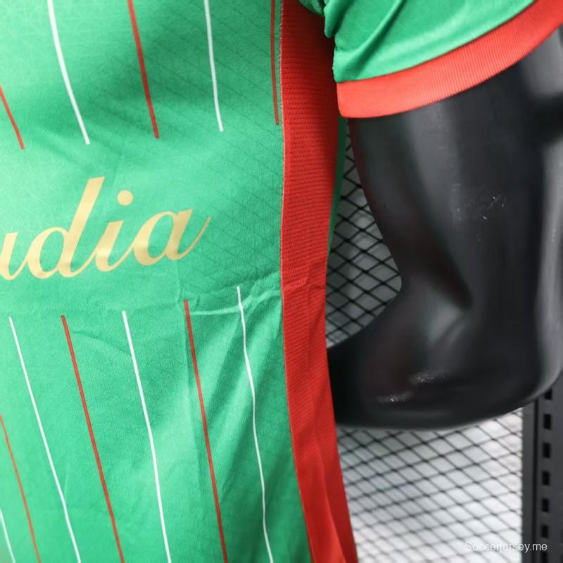 إصدار اللاعب 25/26 قميص أخضر بالستينا أخضر 25/26