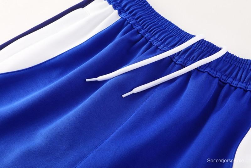 2025 جاكيت نايك أزرق/بحري بسحاب كامل + بنطلون طويل