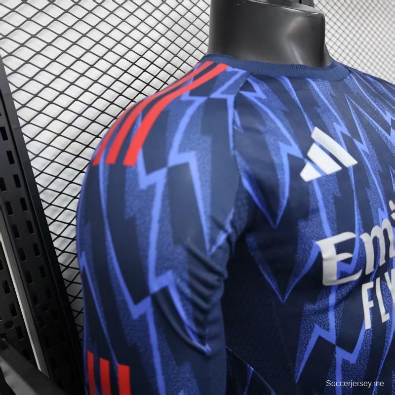 إصدار اللاعب 25/26 قميص بأكمام طويلة الأكمام من أرسنال