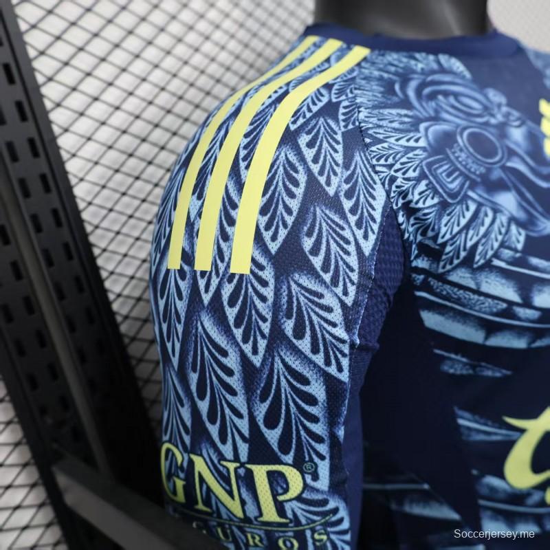 إصدار اللاعب 25/26 قميص بأكمام طويلة الأكمام من كلوب أمريكا 25/26