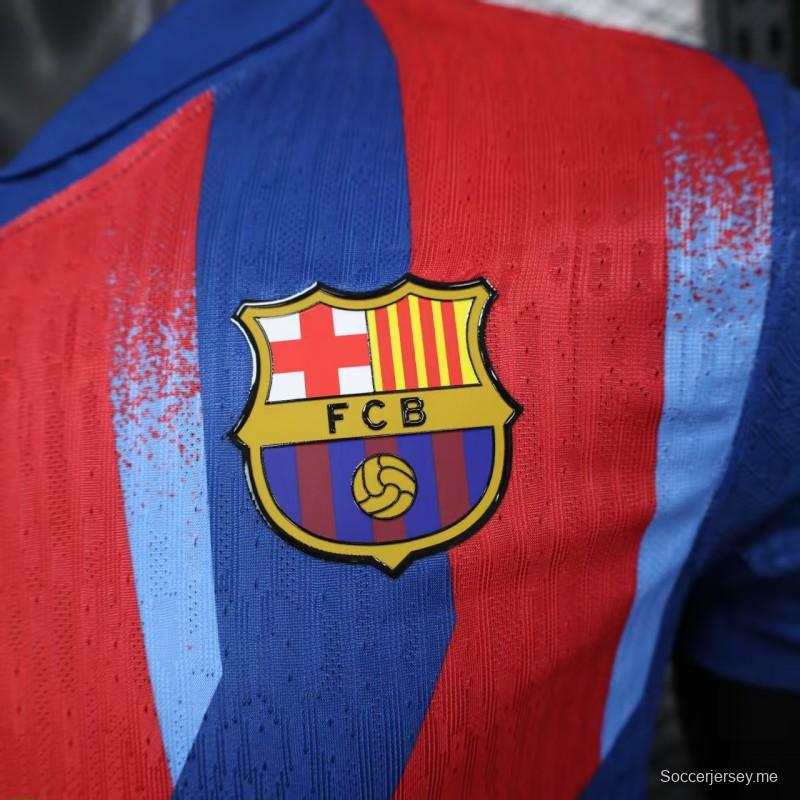 إصدار اللاعب 25/26 قميص برشلونة الثالث 25/26