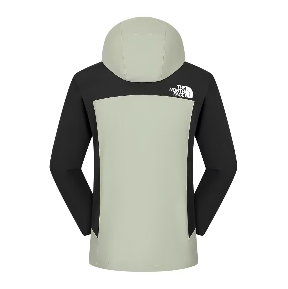 2025 جاكيت ذا نورث فيس الشمالية للرجال - أسود كلاسيكي/ كريمي ملون كلاسيكي