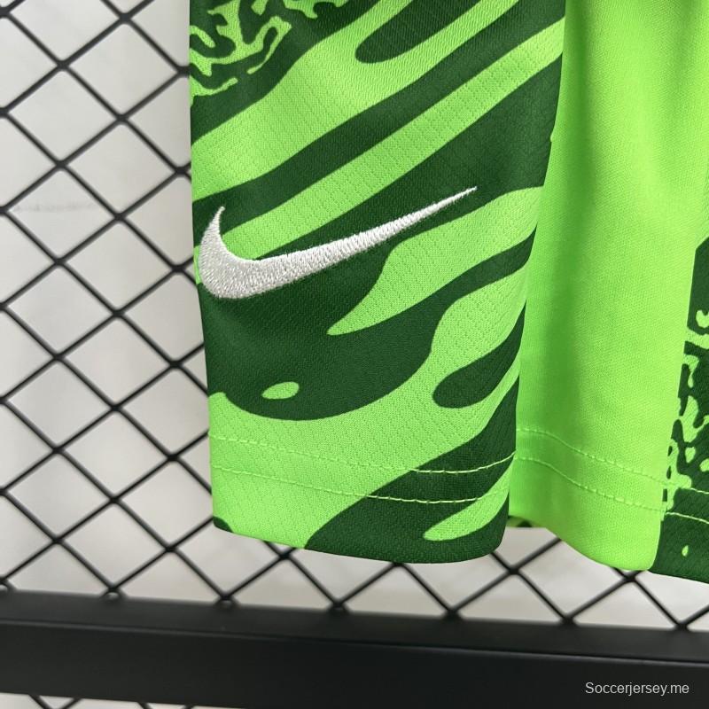 25/26 قميص أخضر لحارس مرمى سبورتنج لشبونة للأطفال