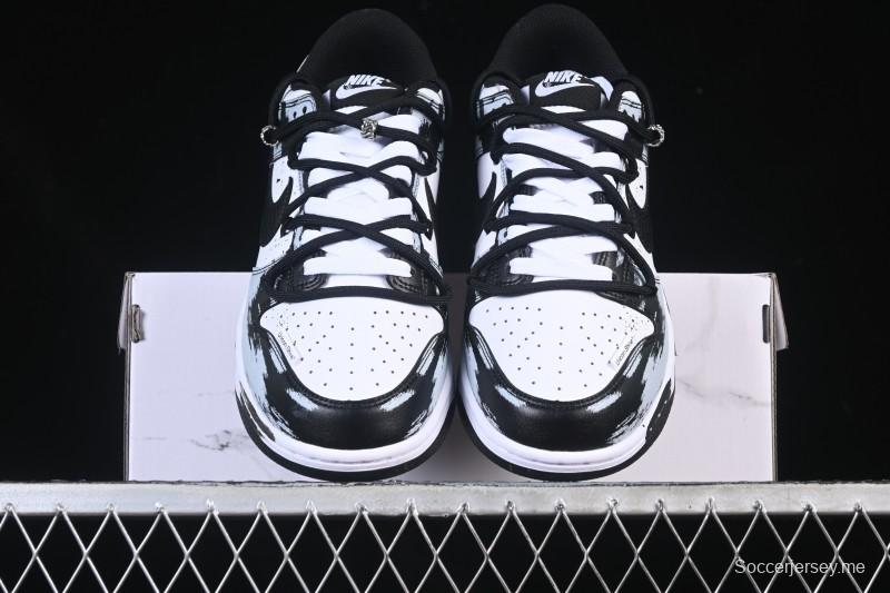 حذاء تزلج نايك SB Dunk Dunk Low Strap المخصص للتزلج الكاجوال منخفض الرقبة - DD1391-100