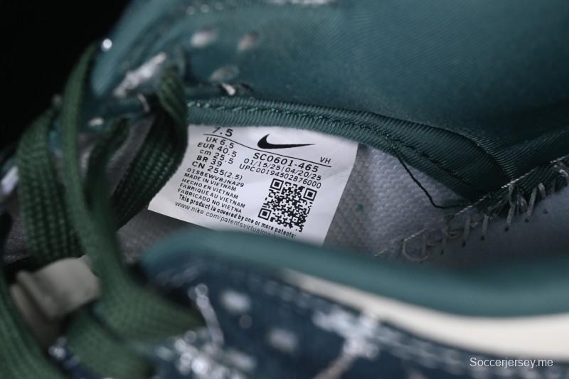 Nike SB Dunk Low BAPE Collaboration White Army Green Anniversary High-End Custom Low-Top Casual Skate Shoes - SC0601-465