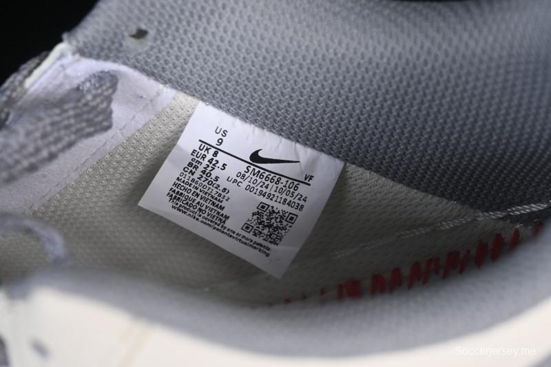 حذاء رياضي كلاسيكي كلاسيكي كلاسيكي كلاسيكي من نايك اير فورس 1'07 منخفض رمادي - SM6668-106