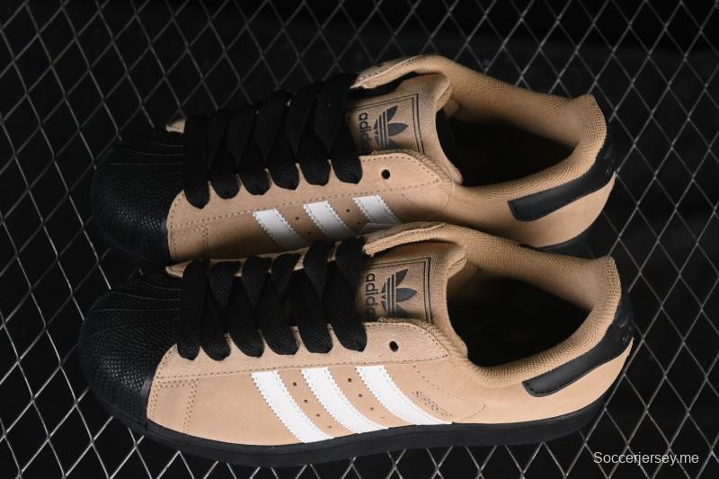 أديداس أوريجينالز سوبرستار II سنيكرز كاجوال بتصميم صدفي من الأمام - JQ3221