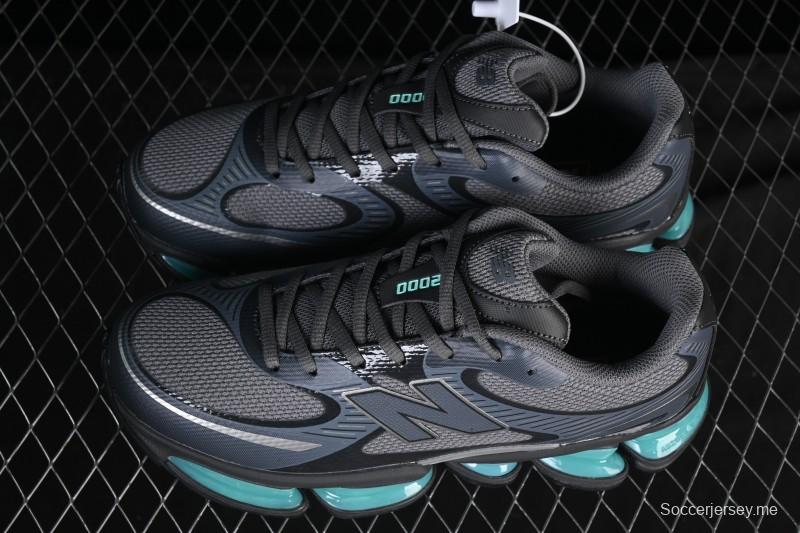 حذاء جري رياضي كاجوال رياضي من سلسلة نيو بالانس 2000 ريترو على طراز أبي - U20007PF