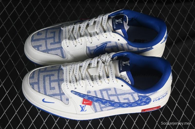 حذاء نايك ترافيس سكوت x Fragment Design x Air Jordan 1 Low OG SP AJ1 AJ1 سنيكرز كاجوال منخفض علوي - SC0601-055