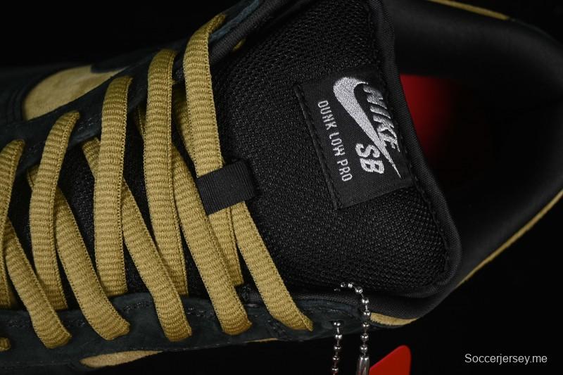 حذاء تزلج نايك سوبريم x دانك SB دانك دنك لو بني أصفر منخفض الكاجوال - HQ8487-300