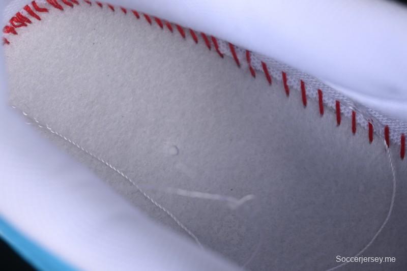 حذاء رياضي نايك اير فورس 1'07 منخفض مرسوم باليد باللون الأزرق الكهربائي الكاجوال - FB8917-300