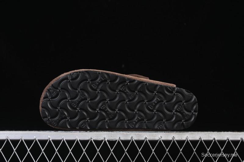 سلسلة صنادل بيركنستوك ذات اللون البني الناعم - G.D4