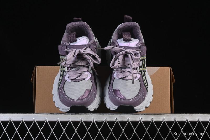 حذاء كاجوال متين غير قابل للانزلاق من أسيكس للأطفال بنفسجي - J.C3