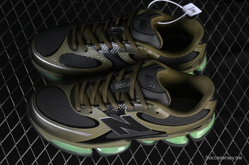 حذاء الجري كاجوال من سلسلة نيو بالانس 2000 ريترو على طراز أبي - U20006E1