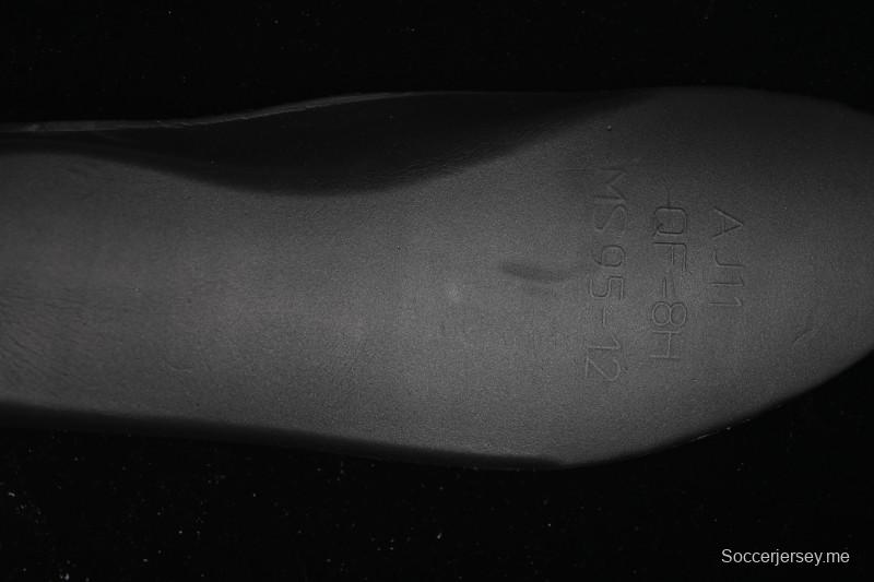 حذاء كرة السلة نايك اير جوردان 11 ريترو جوردان 11 بلاك ريد ريد - 378037-326