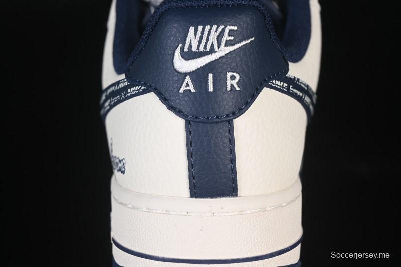 حذاء تزلج نايك اير فورس 1'07 منخفض بالتعاون مع نايك اير فورس 1'07 بيج مموه أحمر أزرق كاجوال هوك - XD2588-609