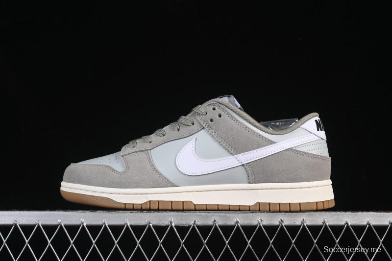 حذاء تزلج نايك SB Dunk Low باللون الرمادي والأبيض منخفض الكاجوال - IB6399-002