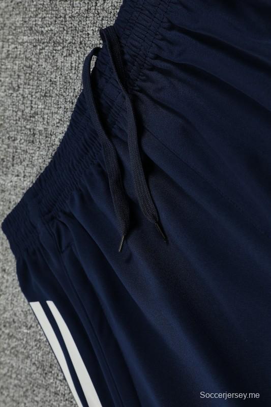 25/26 ريال مدريد قميص رياضي كحلي اللون أزرق داكن + شورت