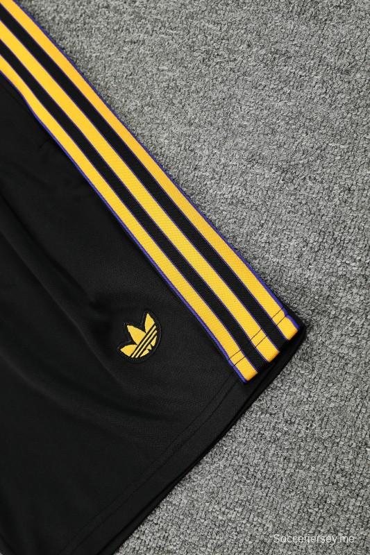 25/26 مانشستر يونايتد قميص بأكمام قصيرة أكمام قصيرة + شورت بأكمام قصيرة نبيذ + قميص مانشستر يونايتد