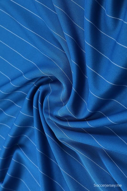 25/26 أديداس أديداس أديداس أديداس أزرق أصلي بأكمام قصيرة أزرق + شورت