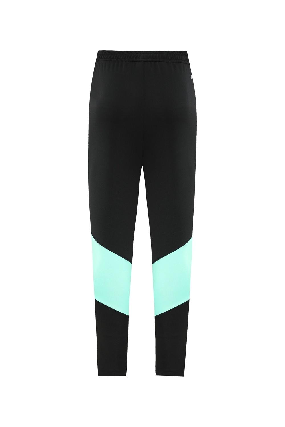 25/26 مانشستر يونايتد جاكيت أسود نصف سحاب + بنطلون طويل + بنطلون طويل