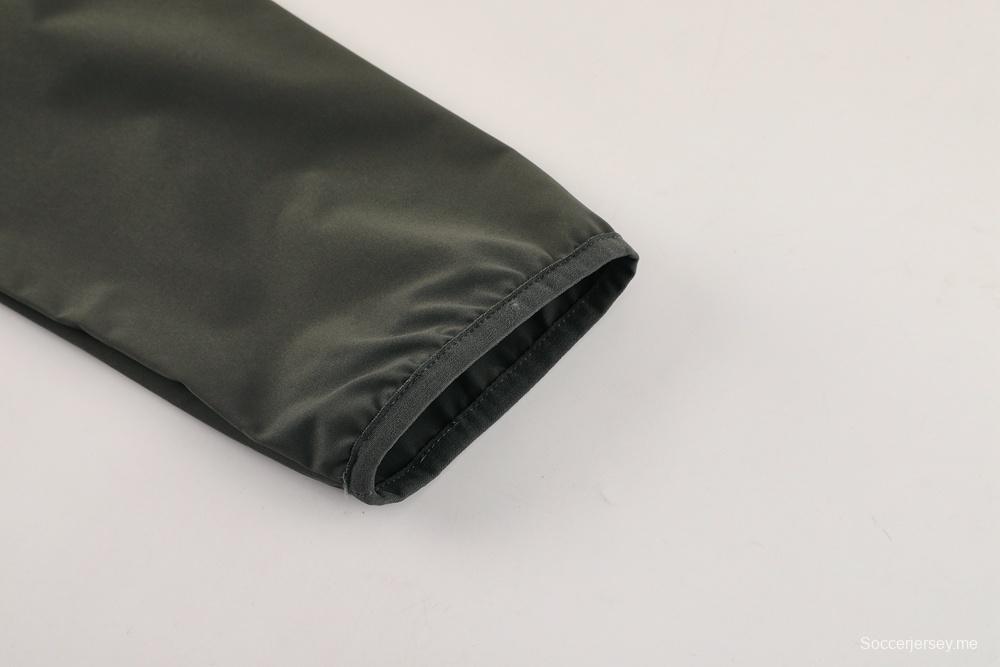 25/26 بايرن ميونيخ برتقالي S-3XL نصف سحاب جاكيت + بنطلون طويل + بنطلون طويل