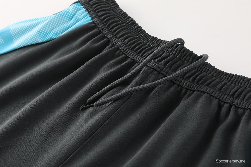 2025 الأرجنتين 2025 كم قصير رمادي داكن + شورت كرة قدم قصير رمادي داكن