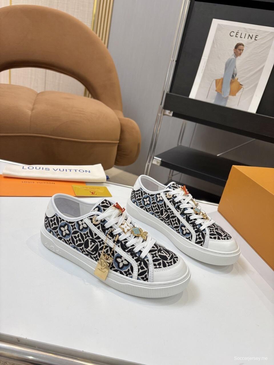 حذاء رياضي من سلسلة لاجون من لويس فويتون جينز بمشبك - AS00300