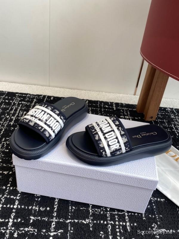 أحدث صنادل ديور لربيع وصيف 2025 لربيع وصيف 2025 ذات نعل رغوي خفيف للغاية - KFY00260