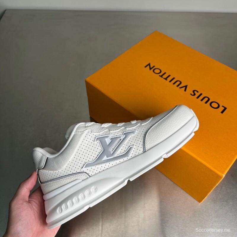 حذاء كاجوال كلاسيكي من الجلد الكلاسيكي برباط عند الأصابع المستديرة - YC