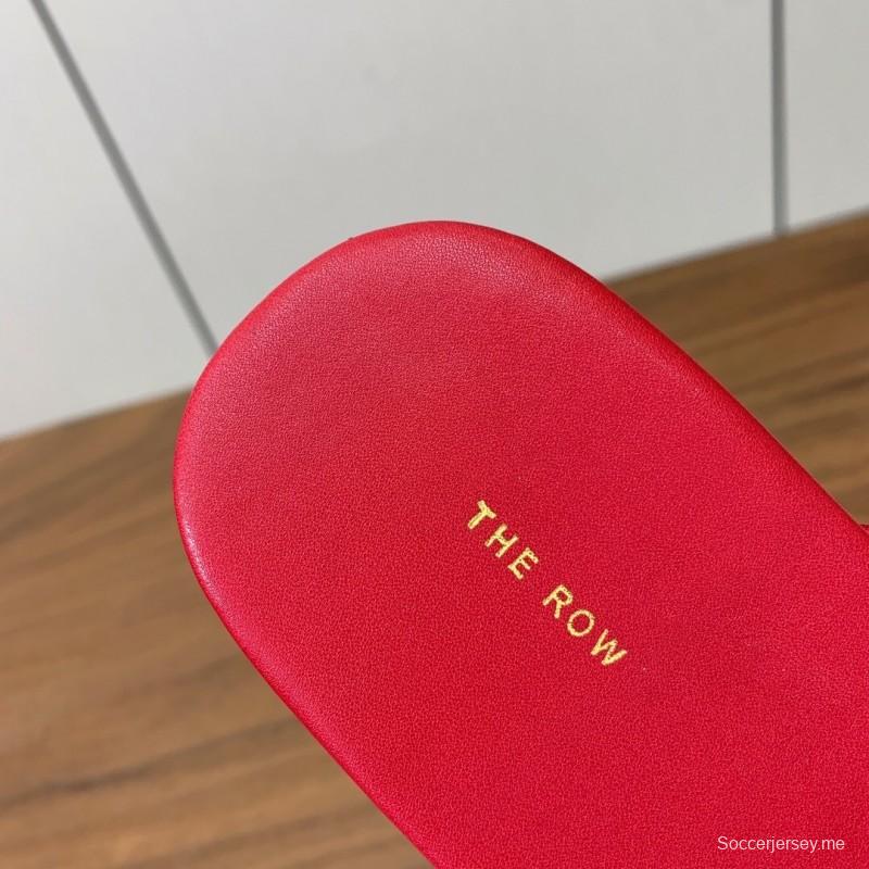 صندل شبكي روماني من ذا رو 2025 بتصميم بسيط - KFY00210