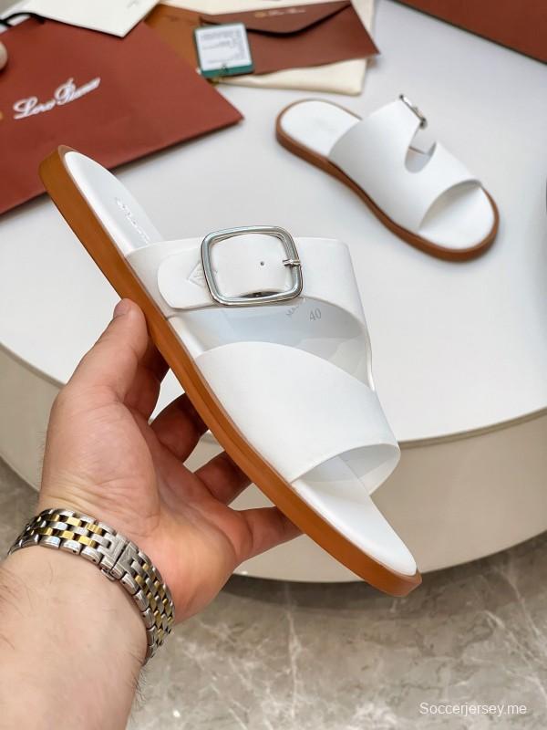 صنادل لورو بيانا للرجال لربيع/صيف 2025 الكاجوال للرجال بخياطة عالية الجودة - AS00250