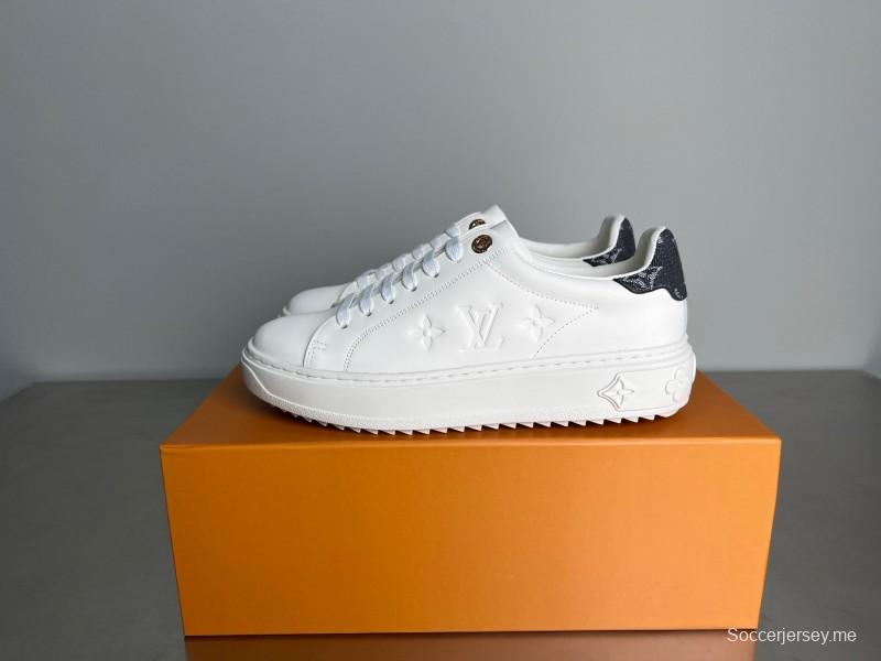 لويس فيتون حذاء رياضي مسطح منخفض الكعب من تاكاشي موراكامي تاكاشي موراكامي تايم أوت شيري بلوسوم - YC